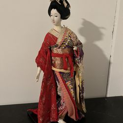 Vintage Japanese Hakata Doll
