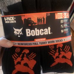 Bobcat New Adult 6 Pairs