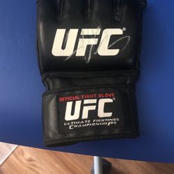 Autograph Cain Velasquez UFC Glove.