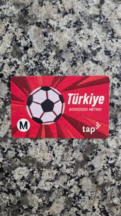 Turkey LA Metro FIFA Card