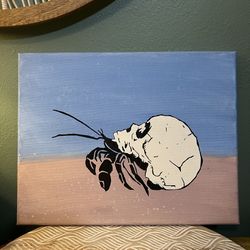 Original Canvas Painting By Local St. Pete Artist Beach Nautical Coastal Home Decor 11”x14”