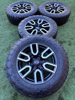 Chevy Silverado wheels and tires