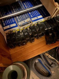 200 new breakers. Every kind 15-200 amp