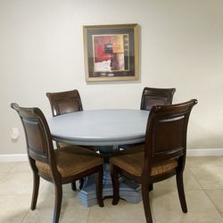 Dinner Table With 4 Chairs 