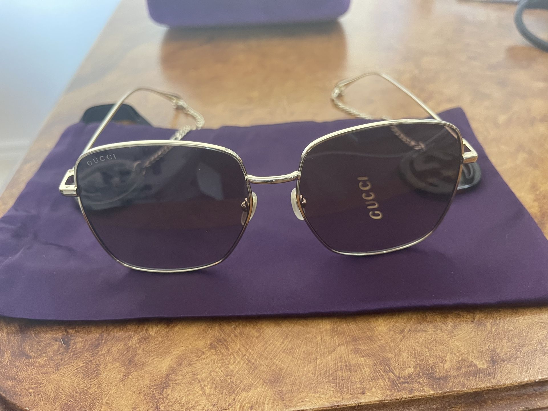 Authentic Gucci GG1031S Includes Chain Sunglasses $300 OBO