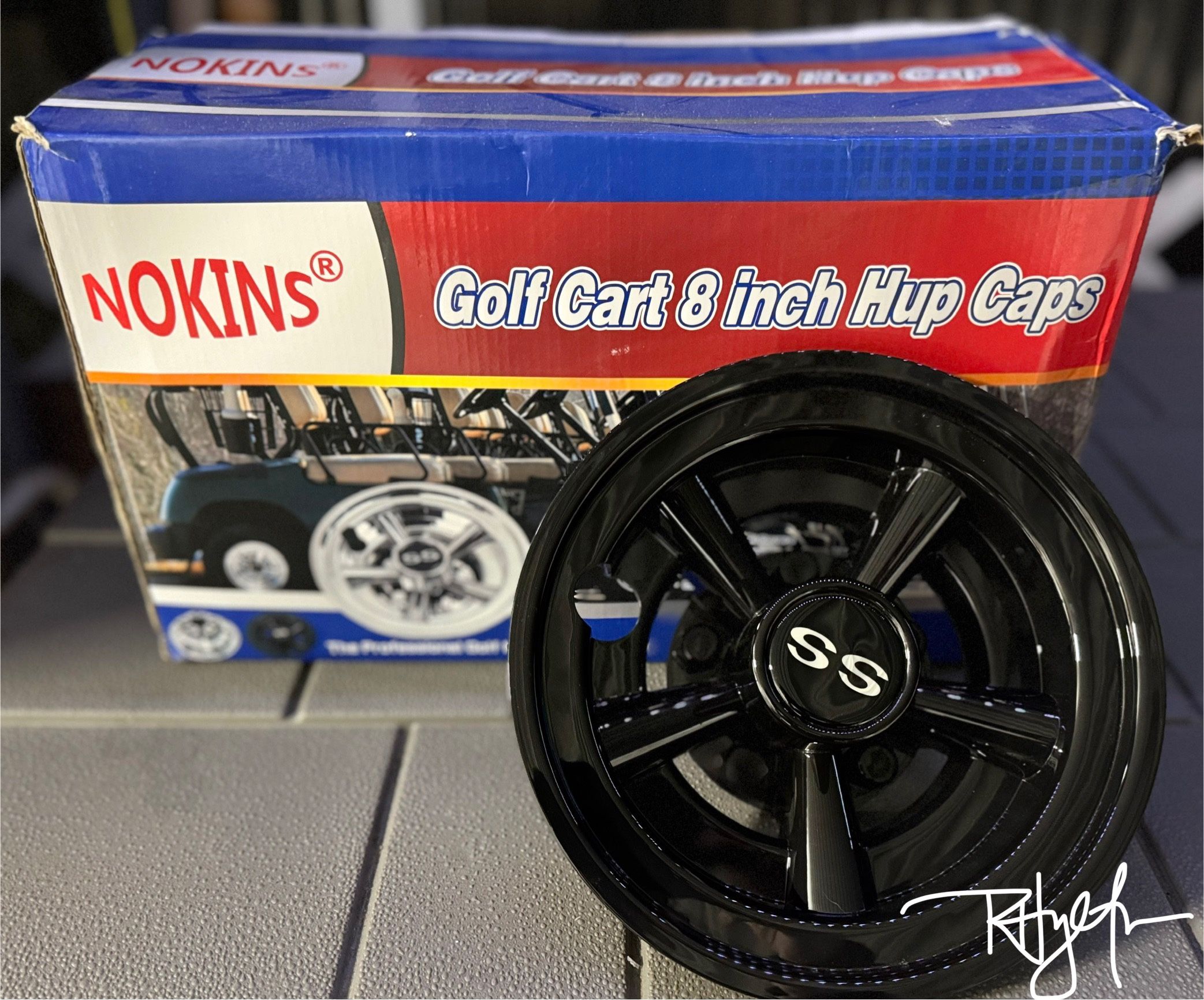 8” New Golf Cart Wheel covers