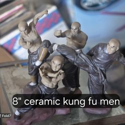 Ceramic  9" Kung Fu Fighter