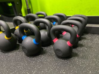 Monterey Fit- $2/lb Powder Coated Kettlebells- 4kg,8kg,12kg,16kg,20kg,24kg,28kg,32kg all available brand new in box