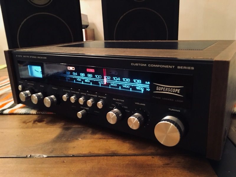 Superscope R-1270 vintage receiver