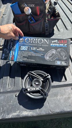 Orion 5.25 inch mid voice speakers