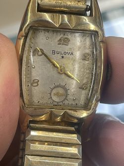 Rare 1954 Vintage Bulova Manual Wind Watch