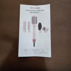  5 In 1 High Speed Hair Dryer Styler 