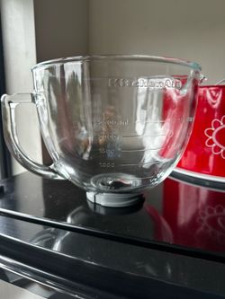 KitchenAid 5 Quart Tilt Head Glass Mixing Bowl