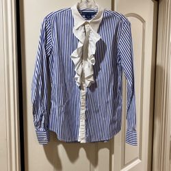 Ralph Lauren Ruffled Shirt