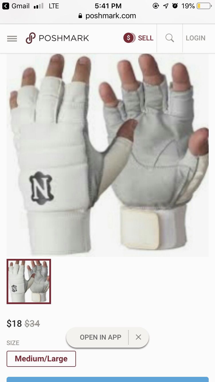 Neumann Vinyl Sport Gloves