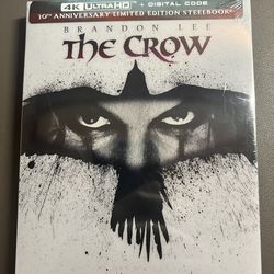 THE CROW - 4K ULTRA HD + DIGITAL STEELBOOK (WALMART EXCLUSIVE)