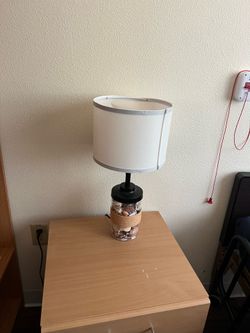Night light with cabinet