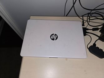 hp Model 14-dg0052dx upgraded to 16gig of ram. windows 11 pro. internal drive is only 58 GB. This laptop inculdes the charger, as well as additional i