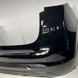 2019 2020 2021 HYUNDAI TUCSON REAR BUMPER + LOWER VALANCE + ORIGINAL BLACK PAINT