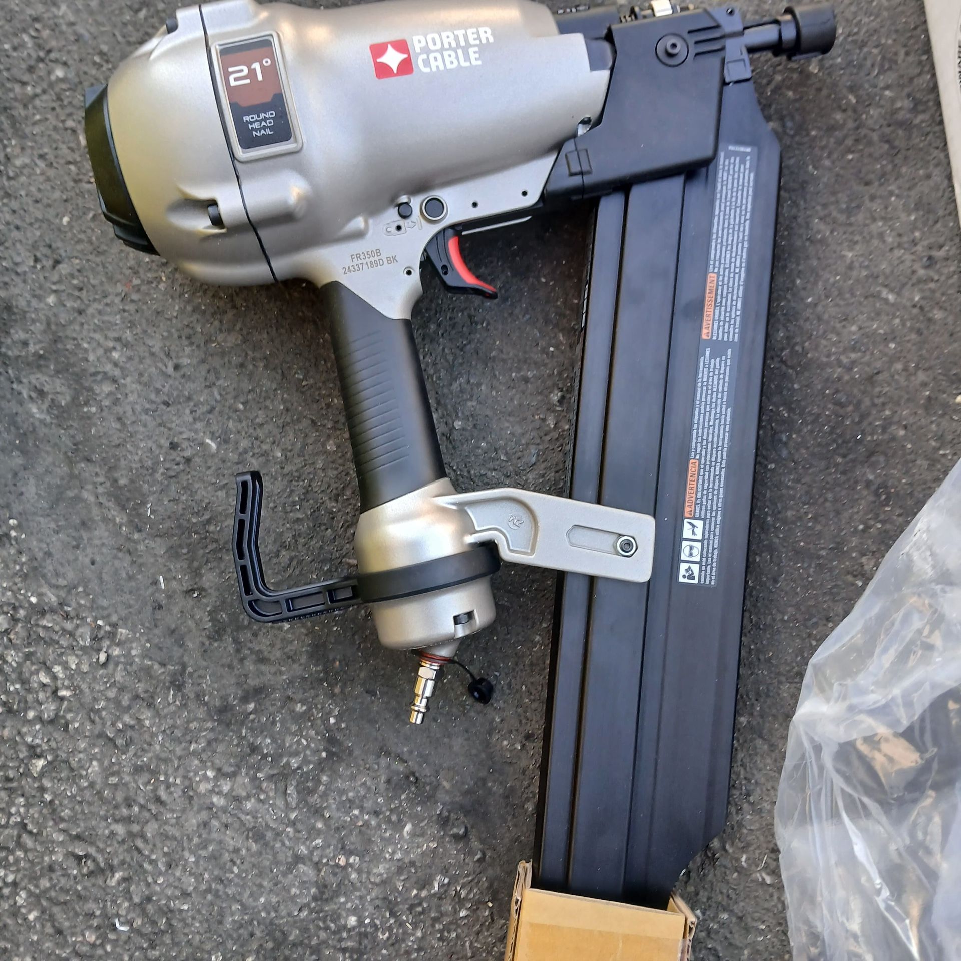 Porter Cable 21 Degree 3 1/2 in. Full Round Framing Nailer
