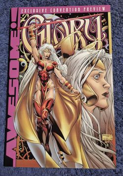 GLORY REGEX FIGHTING AMERICAN FLIP PREVIEW BOOK 1998 NM AWESOME