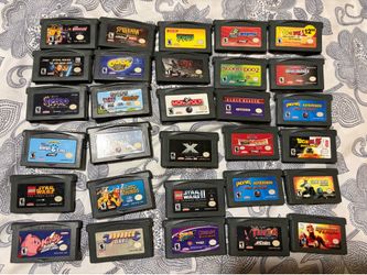 Game boy advanced games