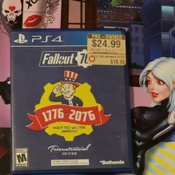 Fallout 76 - Tricentennial Edition - (Sony PlayStation 4) 🌋🦫🌋