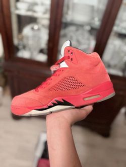 Jordan 5 Red Suede Size 9.5
