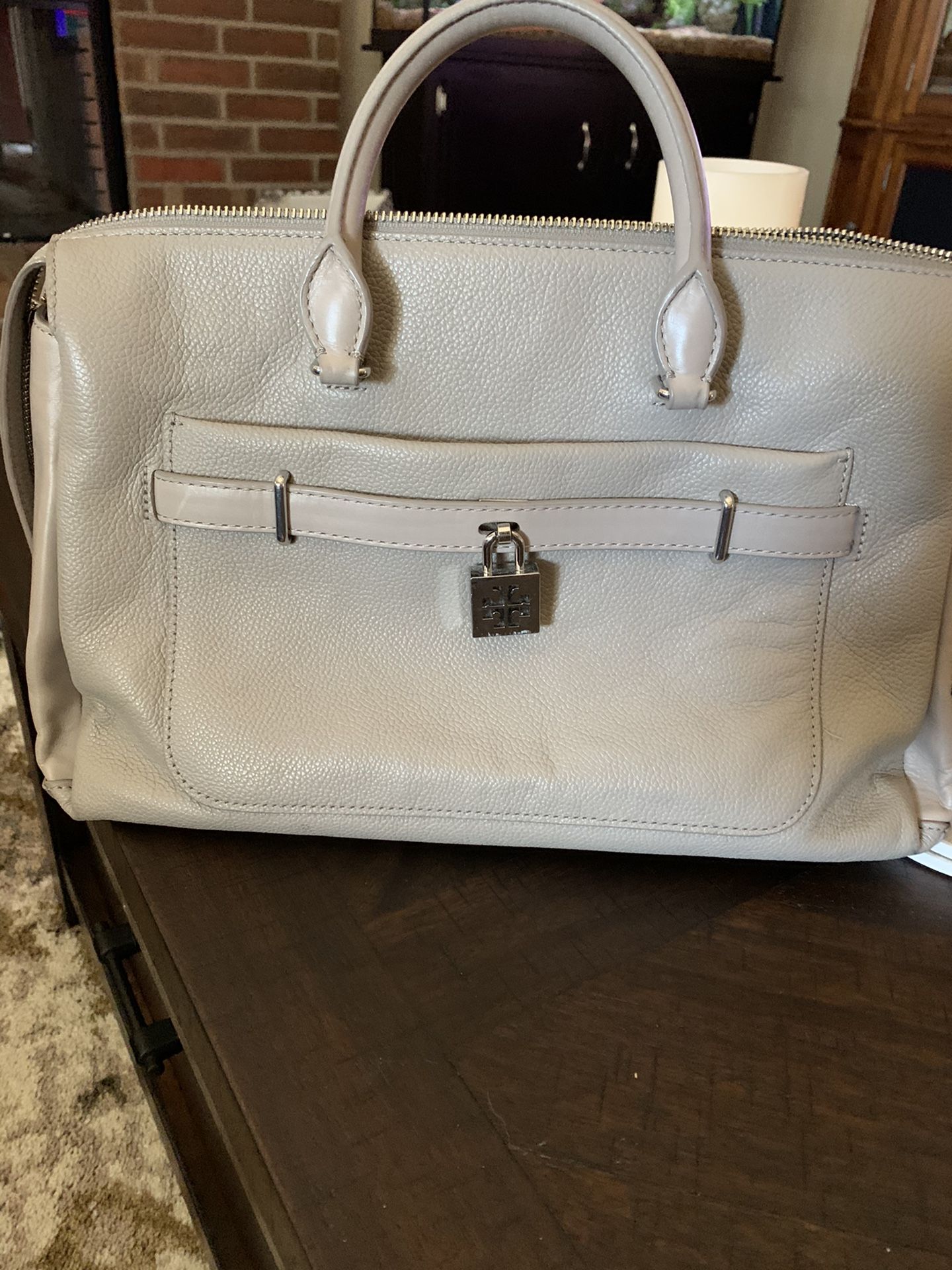 Tory Burch Padlock Satchel