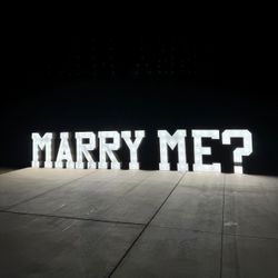 Marquee Letters Available 