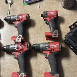 Hammer Drill  And Impact Fuel Milwaukee 