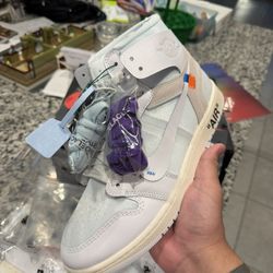 Jordan 1 Off white Size 11