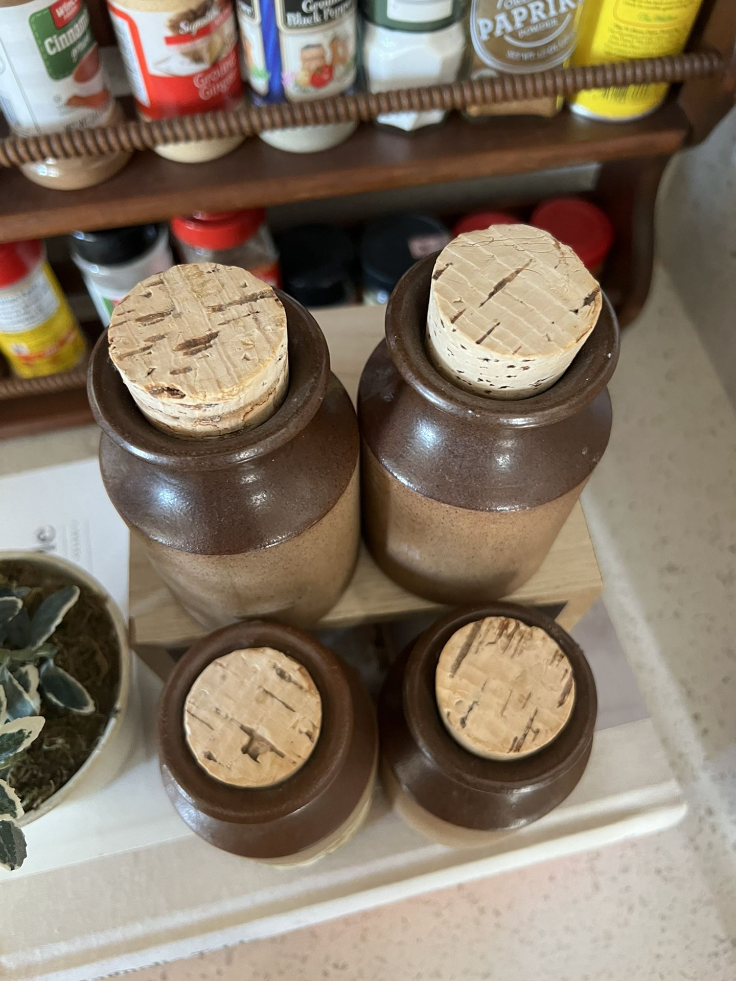 Vintage Spice Jar Set. Wheaton Glass, Gourmet Spice Jar Set With Lazy  Susan, New in Original Box, Rare, HTF, Cottagecore Kitchen Ware, Host. 