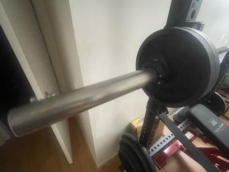 Rouge boneyard echo barbell and weights