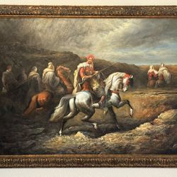 Original Oil Painting On Canvas With Frame  