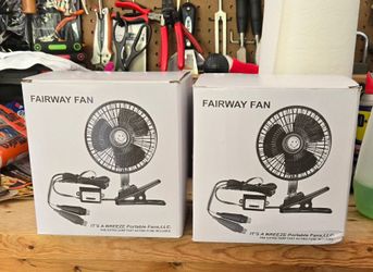 Golf Cart Fan (can be used in a car also)