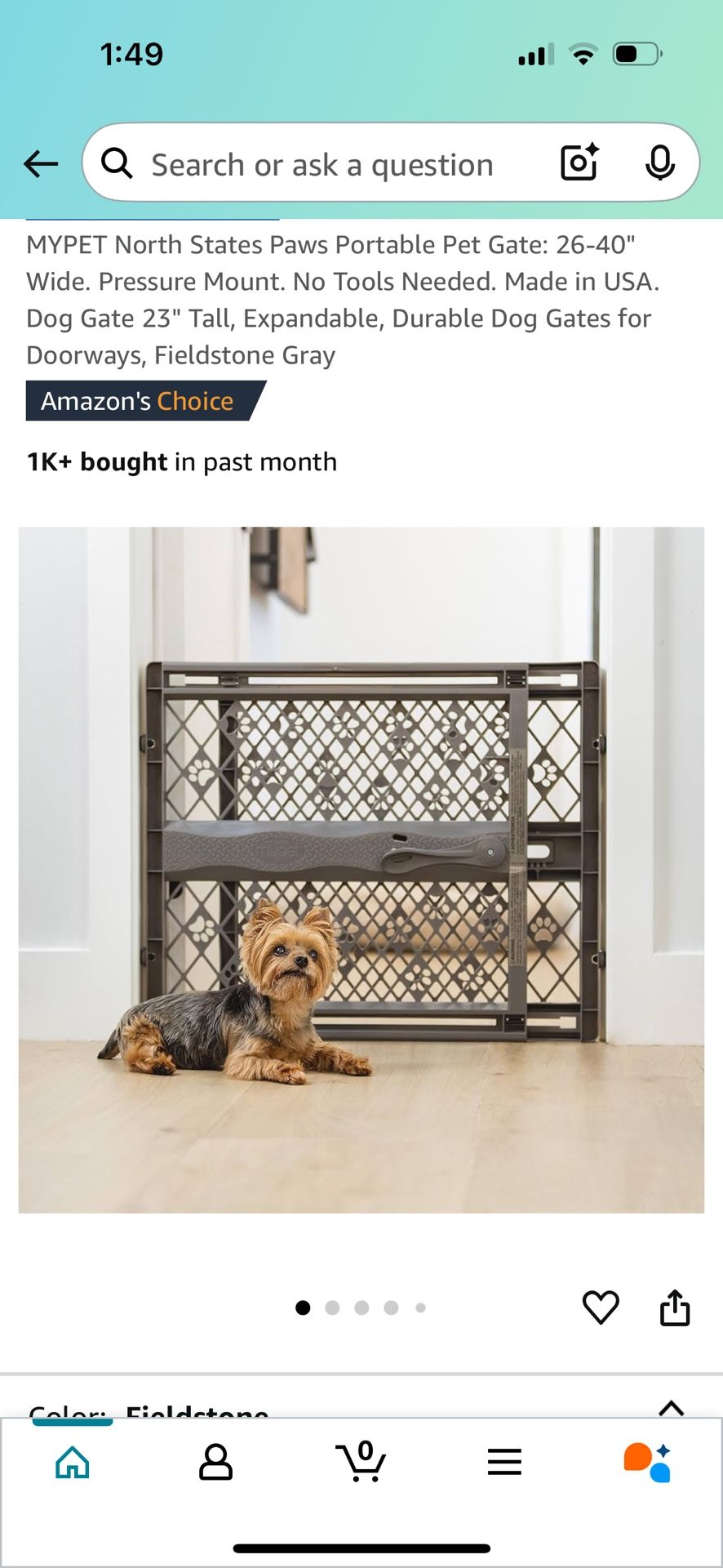 Portable Pet Gate
