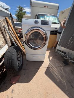 Washer and dryer