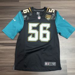 Nike Dante Fowler Jr #56 Jacksonville Jaguars NFL Black Game Jersey Men’s Small 