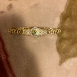 Oro Laminado Joyas Golden Plated San Judes Bracelets for,religious Bracelet