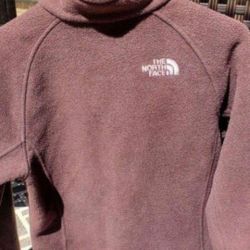 Brown The NorthFace Zip up Jacket with Pockets  -  Size Women's Smalll
