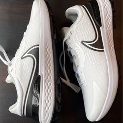 Brand New Nike Infinity Pro 2 Golf Shoes Off White Spikeless Men Sizes 8.5, 9, 10, 10.5, 11, 11.5