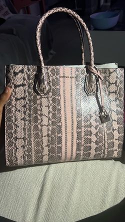 Michael Kors snakeskin handbag