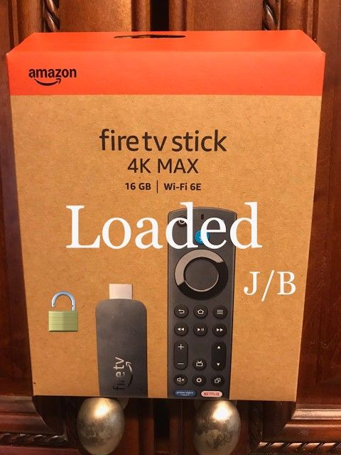 Android Fire Device Tv 4K Max Stick 16gb
