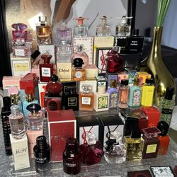 Fragrance Mini Perfum Lot Of 12 For $80