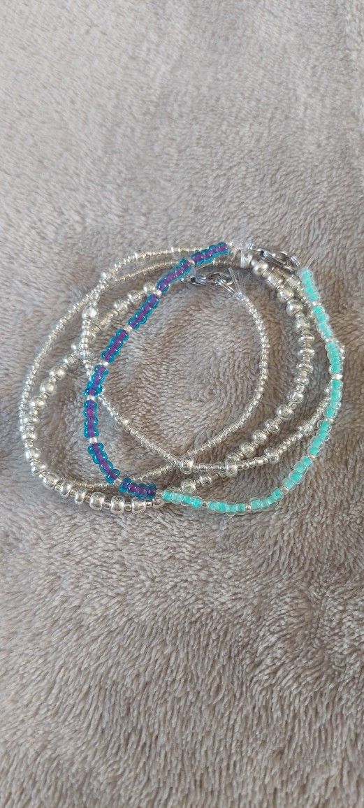 Bracelets and anklets HANDMADE ❤️