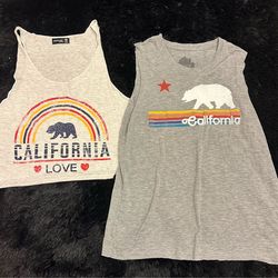 California Women’s Tank Tops Size Small