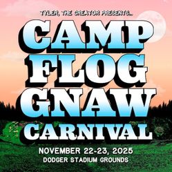 CAMP FLOG GNAW CARNIVAL 🎡 2 DAY VIP 🔥2 WRISTBANDS 🎫🎫 $1000 FOR PAIR 