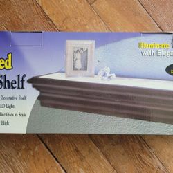 Lighted Mantle Shelf