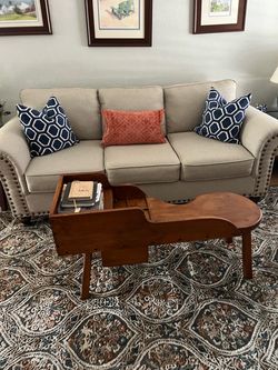 Living room sofa and 2 recliners